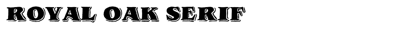 Royal Oak Serif